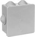 Elettrocanali Surface-mounted box with cover and