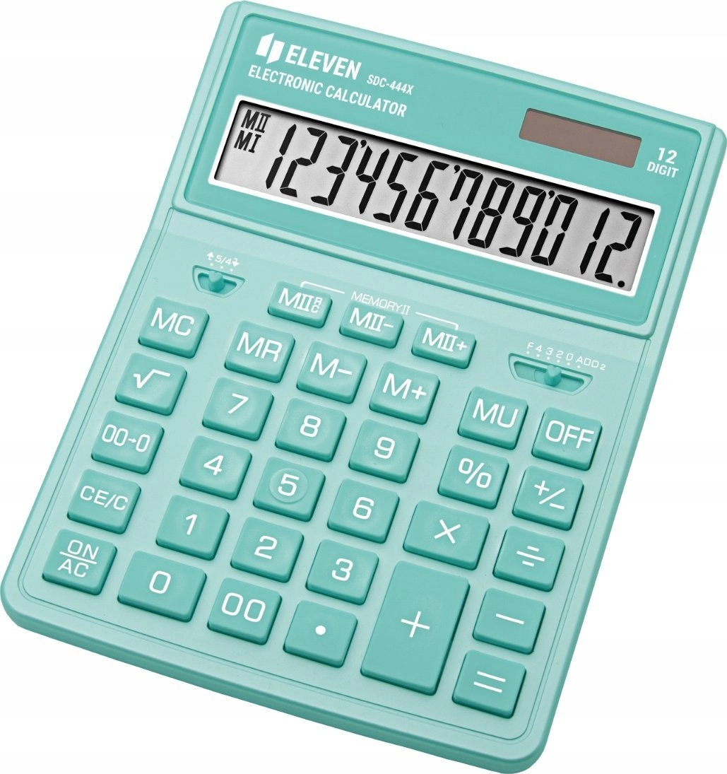 Eleven Calculator Eleven Calculator SDC-444XRGNE green