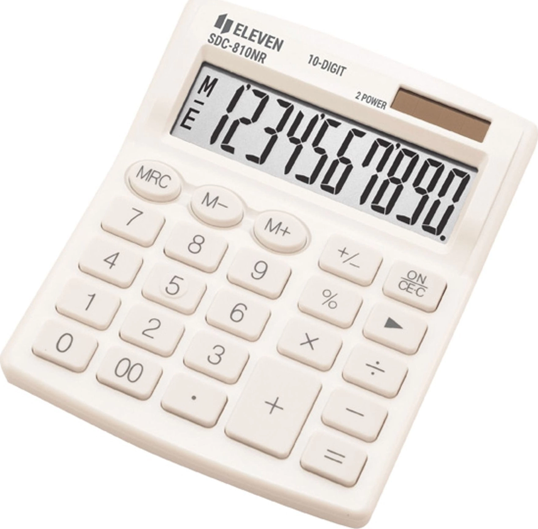 Eleven SDC810NRWHE calculator white SDC810NRWHEE 5904966860263