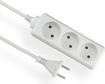Elgotech Economic extension cord 3 sockets