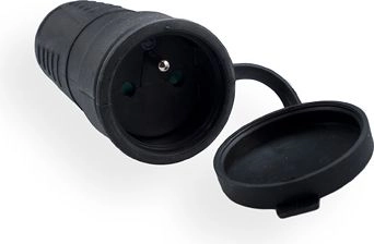 Elgotech Portable rubber socket w/u 16A
