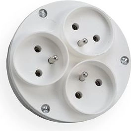 Elgotech 3-socket RO-30 plug splitter RO-30