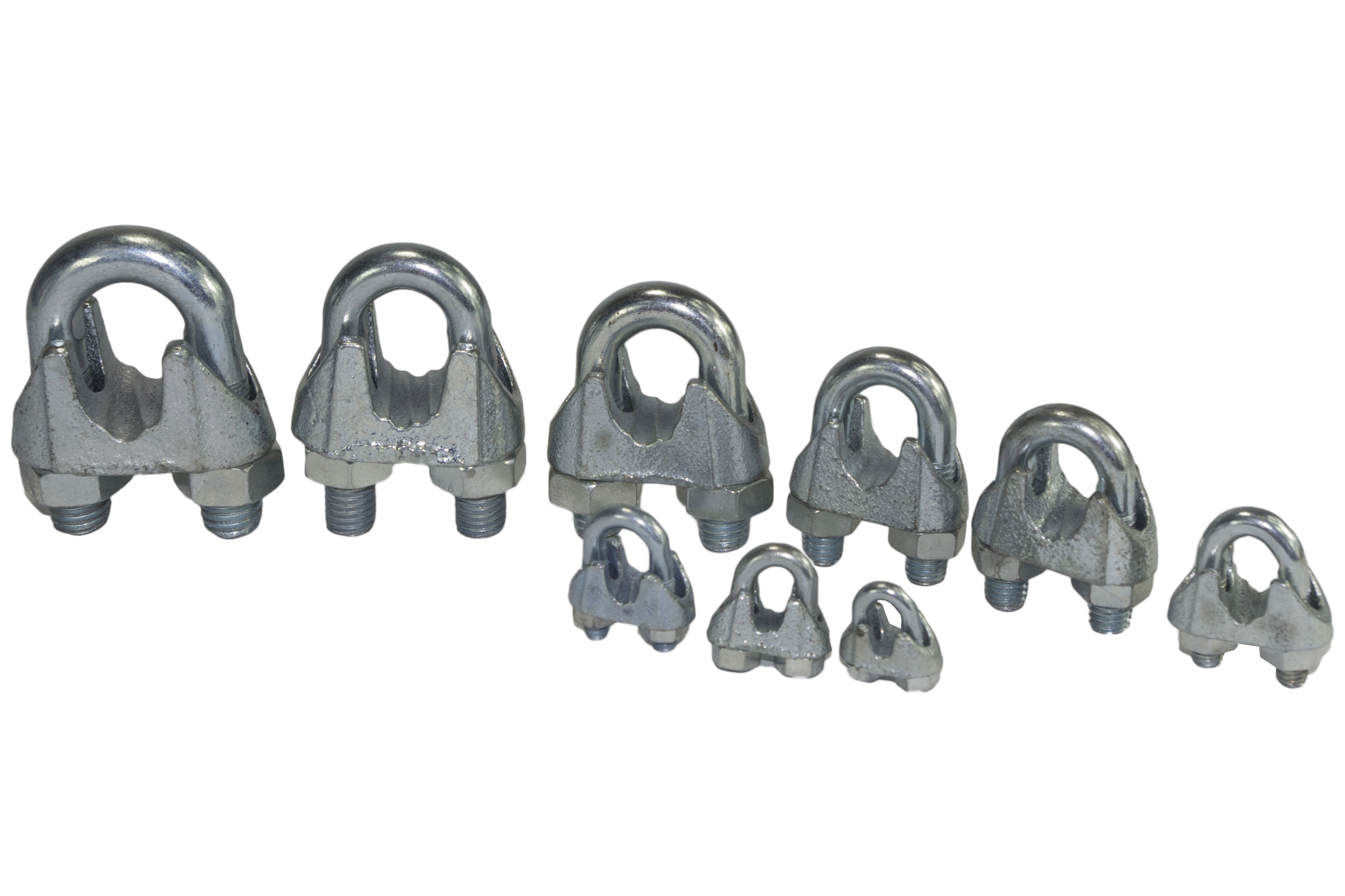 Elko-Bis Rope clamp 6mm galvanized 36