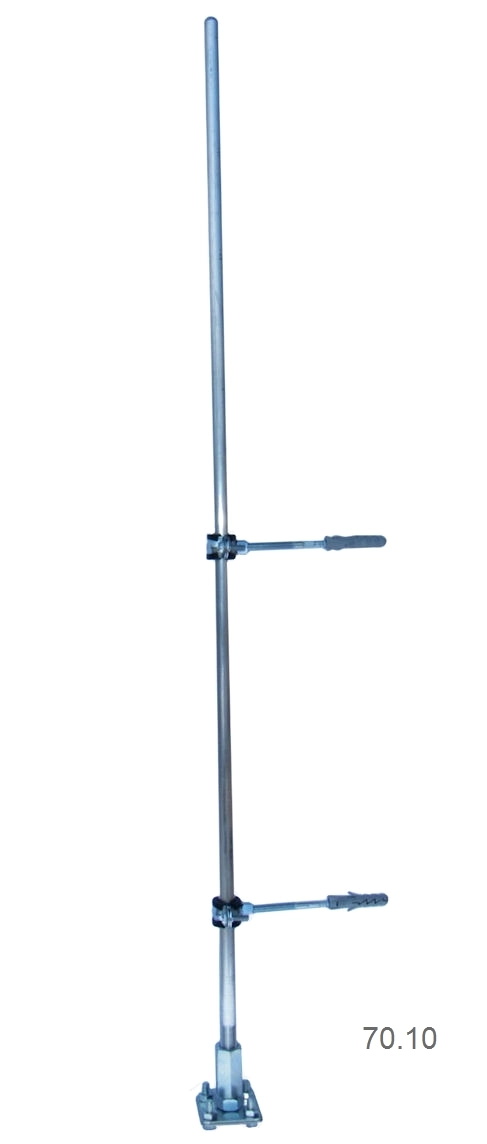 Elko-Bis 1m aluminum chimney spire 70