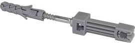 Elko-Bis Screw-in handle with plastic pin
