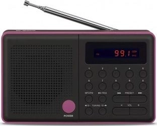 Radio Pliszka USB FM black 5907727028131