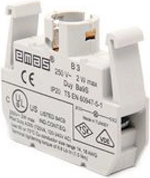 Emas Lamp holder BA9s bulb 230V