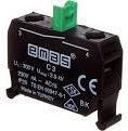 Emas Auxiliary contact 1Z rear panel