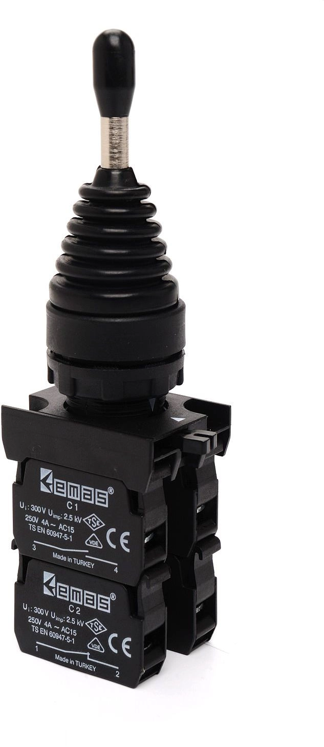 Emas Four-way joystick 22mm without self-return