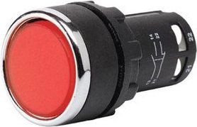 Emas Monoblock control button red (T0-MB100DK)