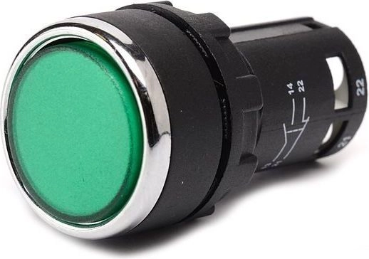 Emas Monobloc control button green 1Z