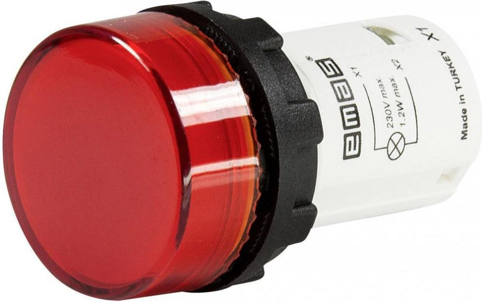 Emas Signal lamp 230V red (T0-MBSD220K)