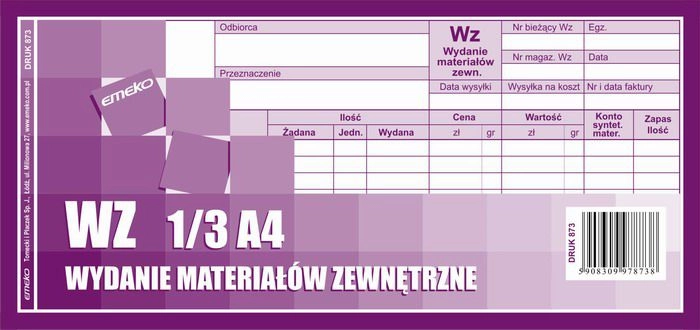 Emeko Material edition 1/3 A4 (873)