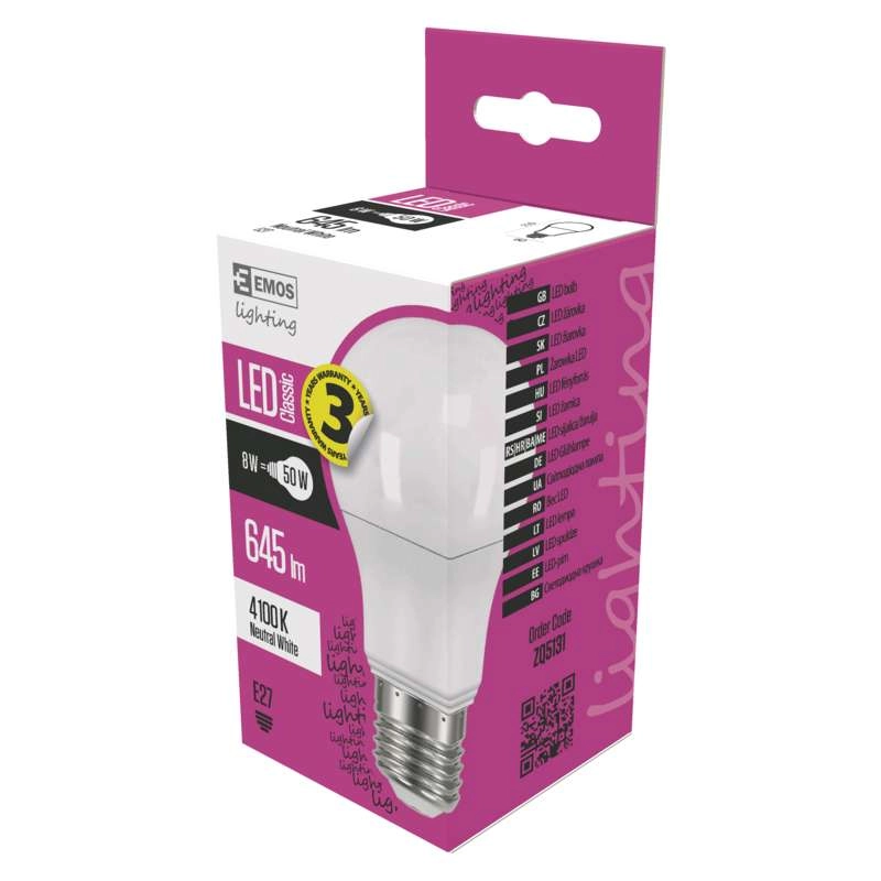Emos ZQ5131 LED bulb Neutral white