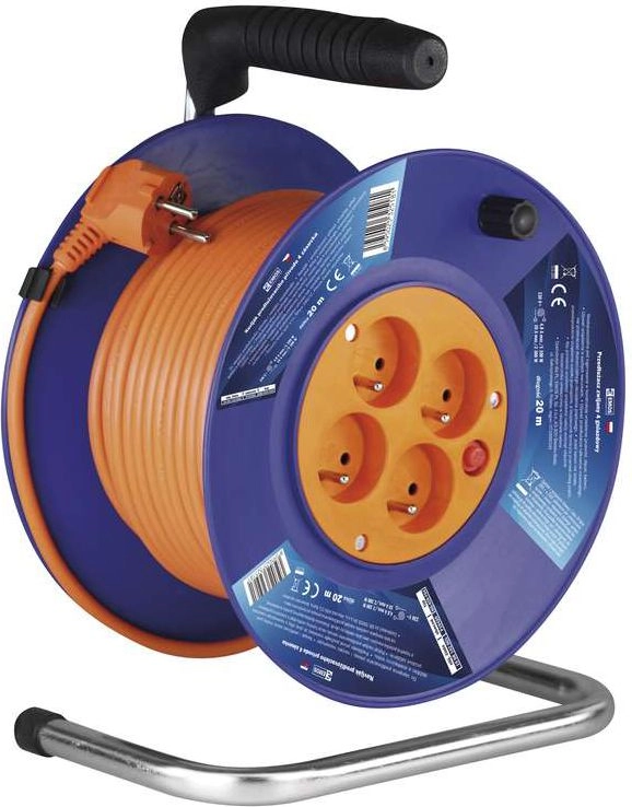 Emos Reel extension cable with grounding