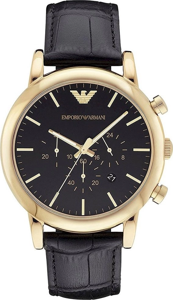 Zegarek Emporio Armani ZEGAREK MĘSKI EMPORIO ARMANI AR1917 CLASSIC CHRONO (zi059a)