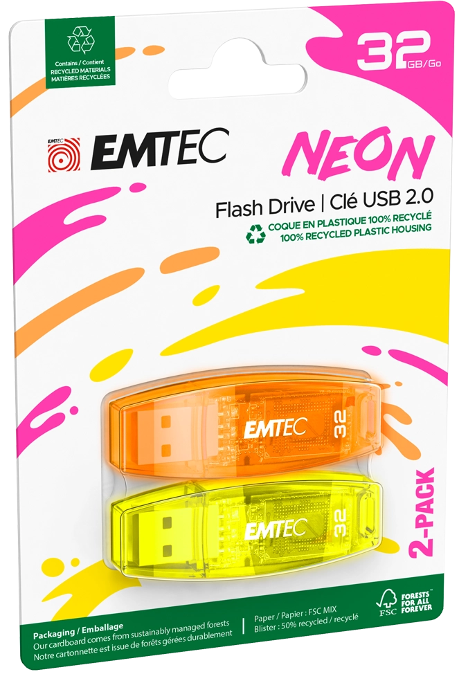 Emtec C410 Neon USB flash drive