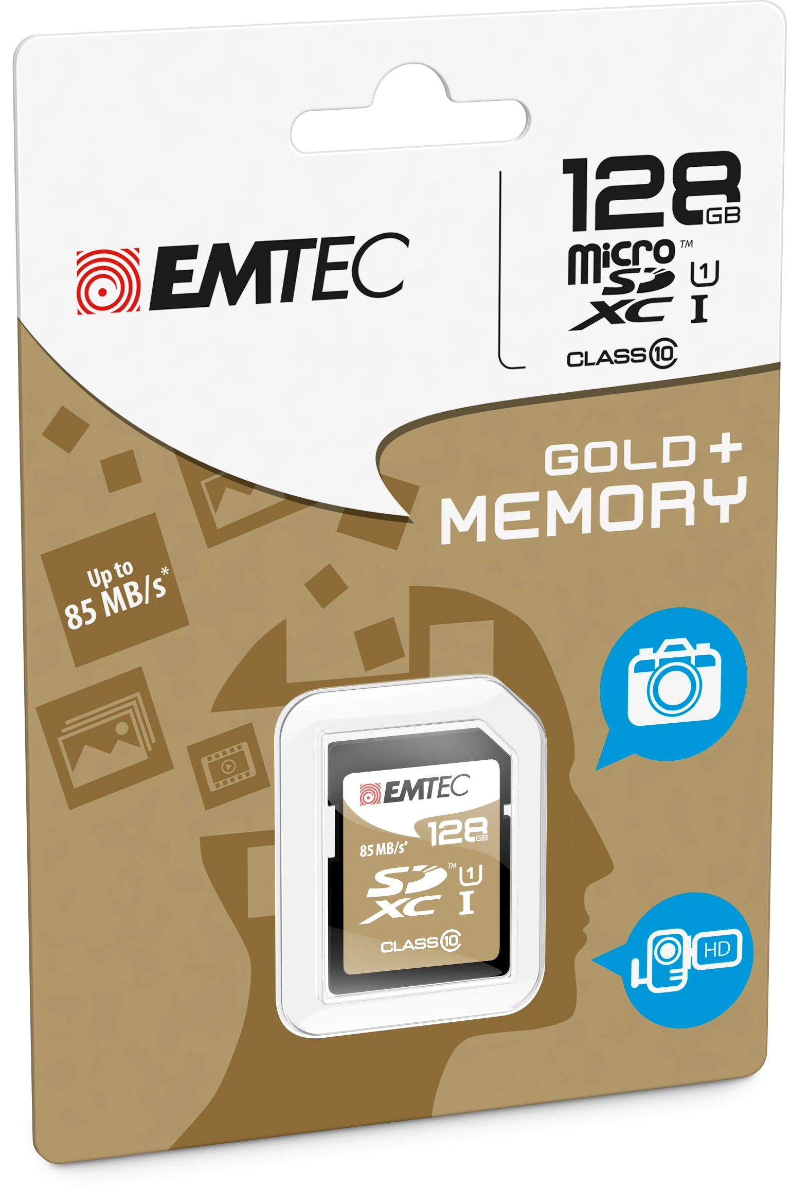 Emtec ECMSD128GXC10GP memory card 128 GB