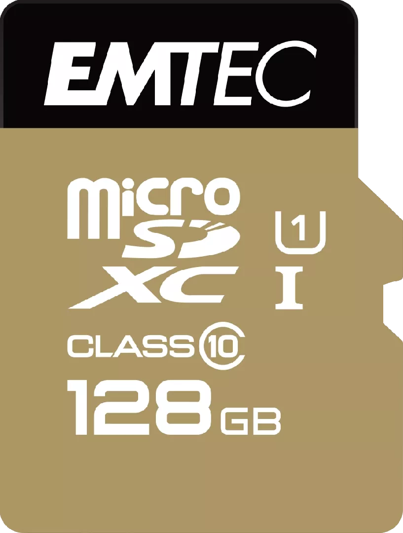 Emtec microSD Class10 Gold+ 128GB MicroSDXC