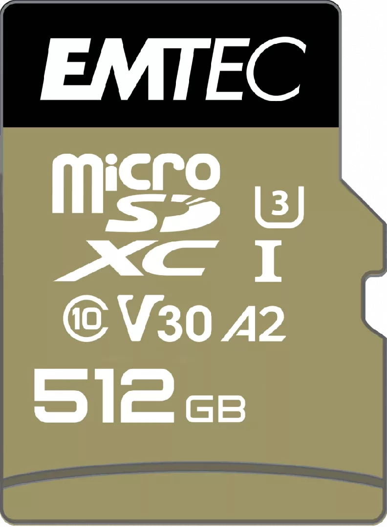 Emtec ECMSDM512GXC10SP memory card 512 GB