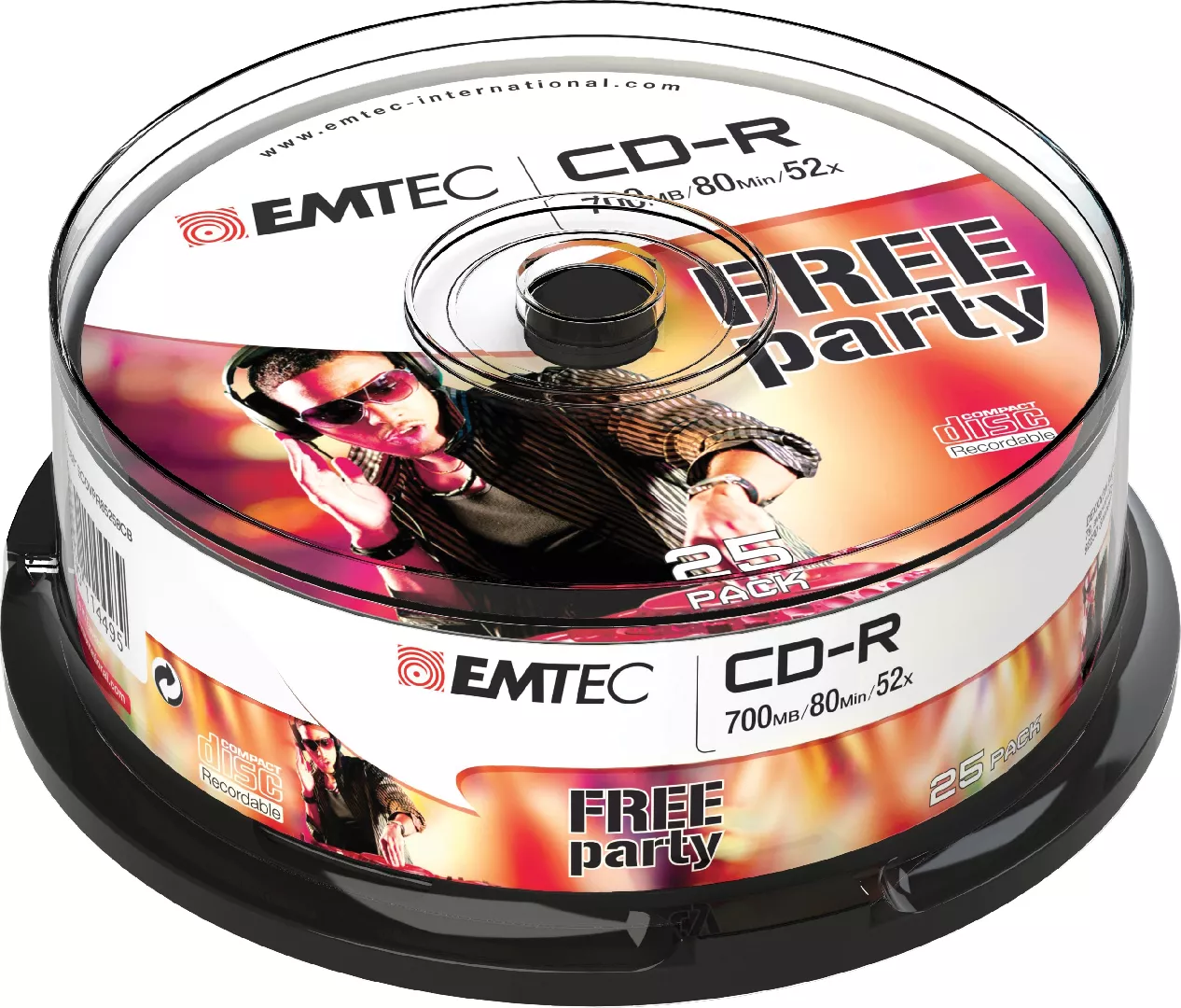 Emtec ECOC802552CB blank CD CD-R 700