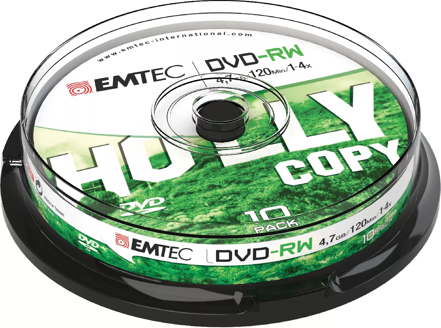Emtec ECOVRW47104CB blank DVD 4.7