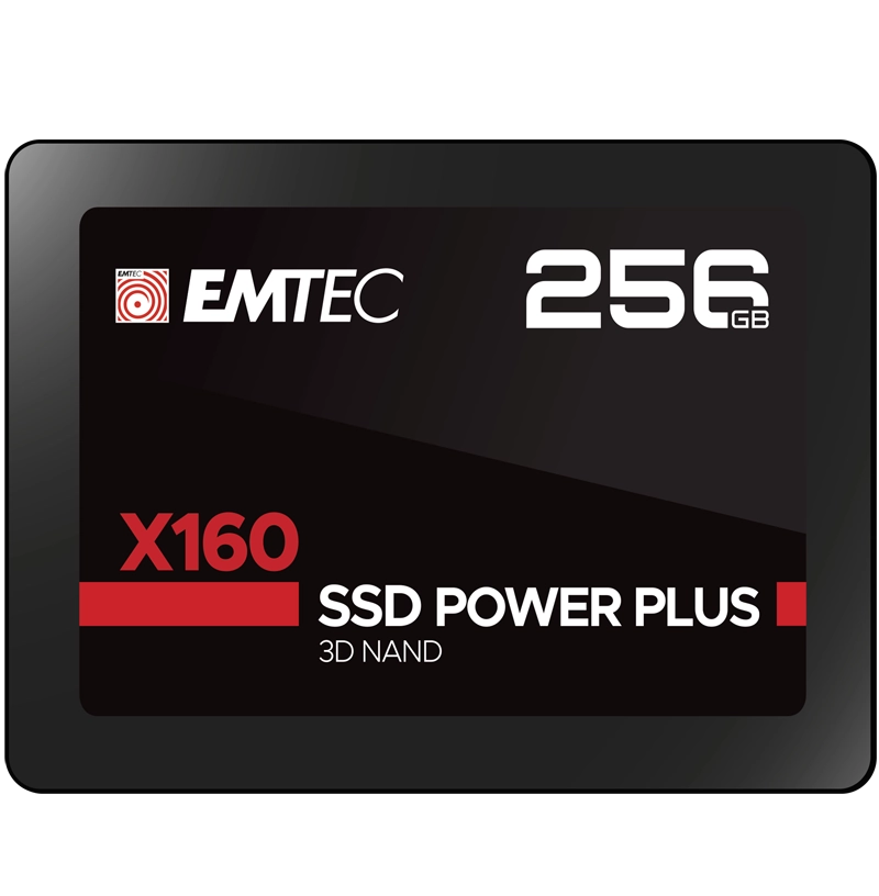 Emtec X160 2.5" 256 GB Serial ATA III QLC 3D NAND