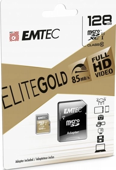 Emtec mSD 256GB UHS-I U1 EliteGold