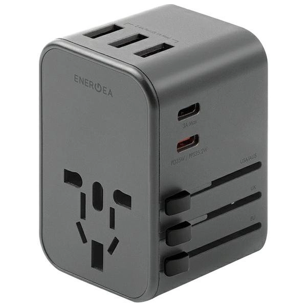 ENERGEA lad. siec. 3xUSB+2xUSB-C PD-PPS-QC 3