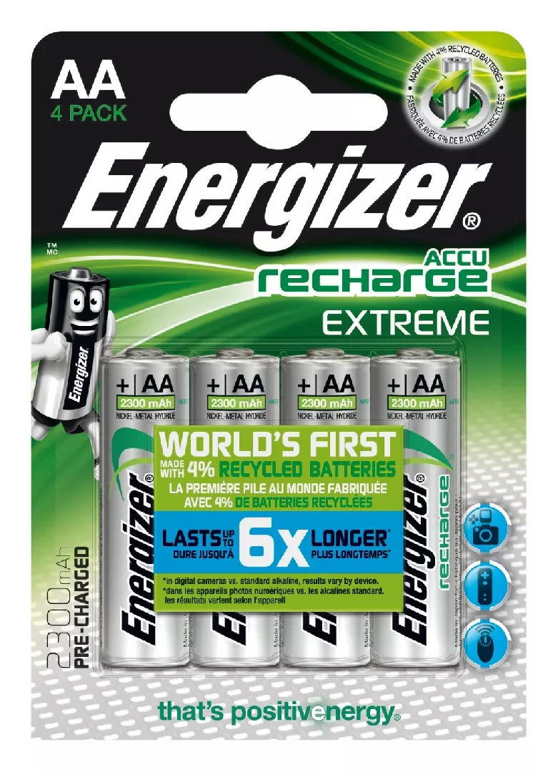 Energizer Accu Recharge Extreme 2300 AA