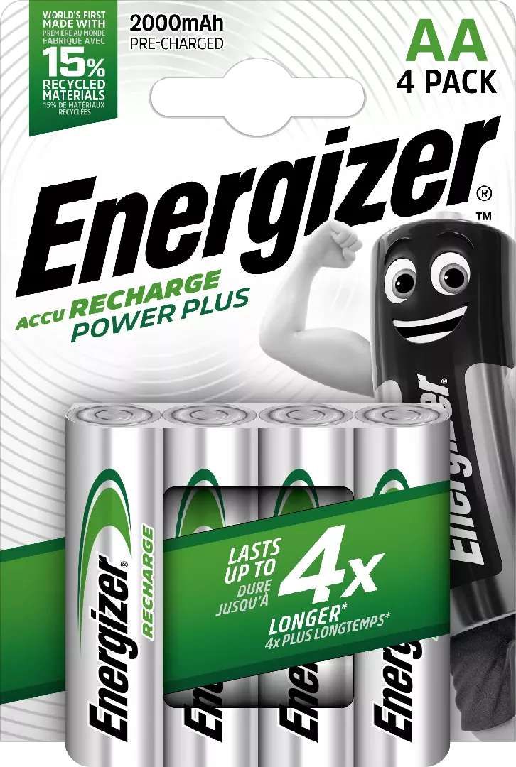 Energizer Accu Recharge Power Plus 2000