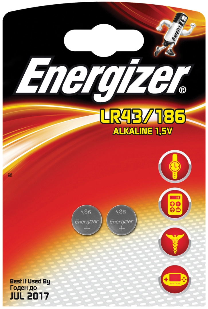 Energizer EN-639319 639319 7638900393194 LR43/ENE/A-BL2
