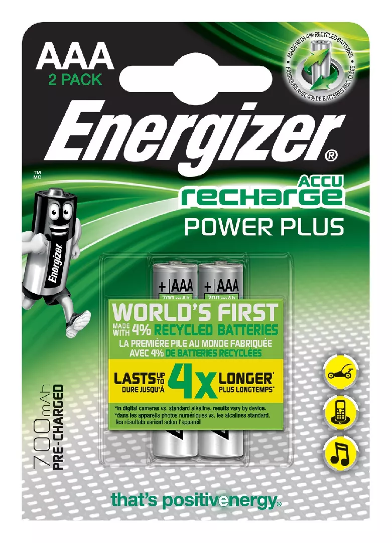 Energizer Power Plus AAA Rechargeable battery