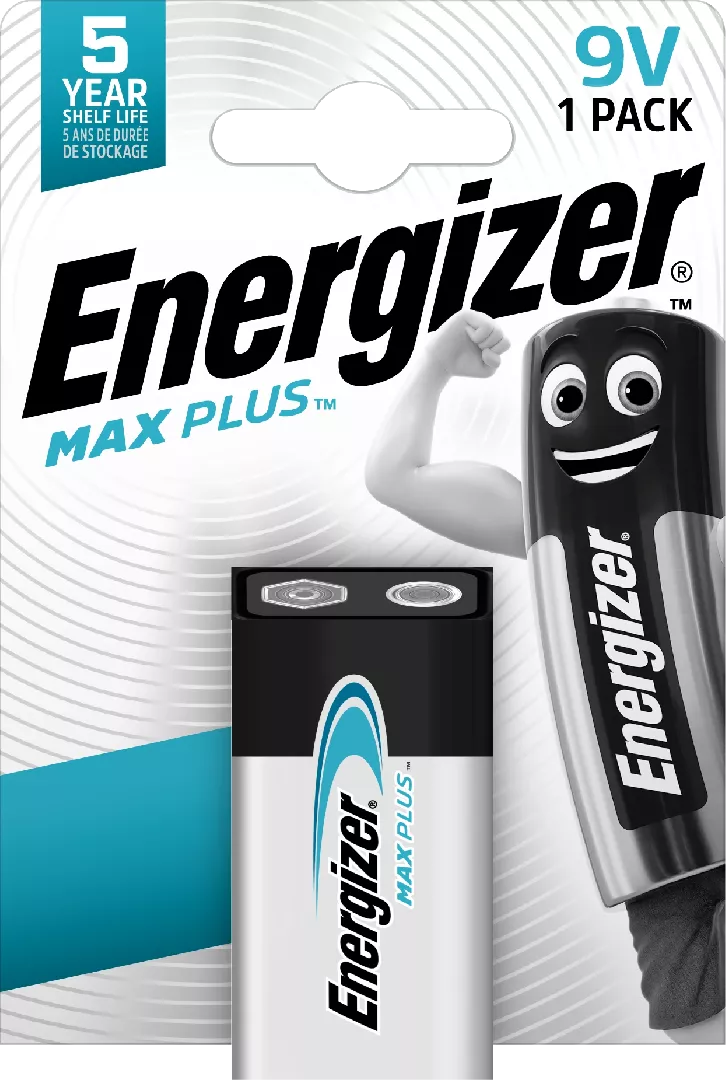 Energizer Max Plus Single-use battery 9V