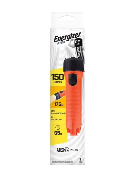 Energizer ATEX 2D Black  Orange Hand