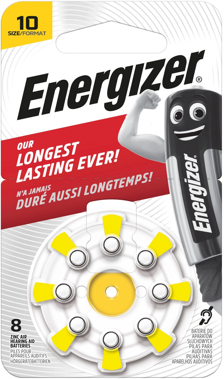 Zinc air battery AC10E (V10  HA10