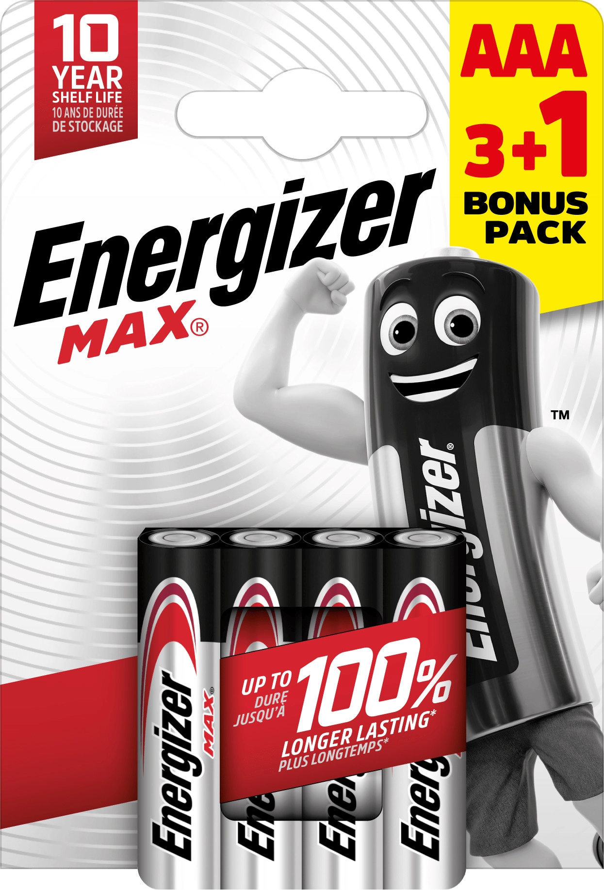 Energizer battery Max Alkaline AAA CHP4
