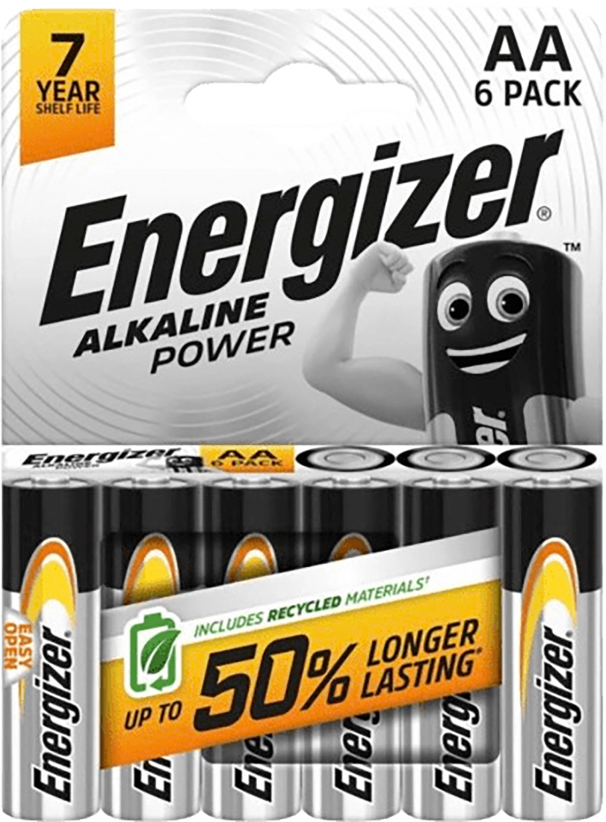 Energizer battery Alkaline Power AA CHP6