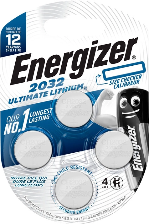 Energizer Knapcellebatteri CR 2032 3 V