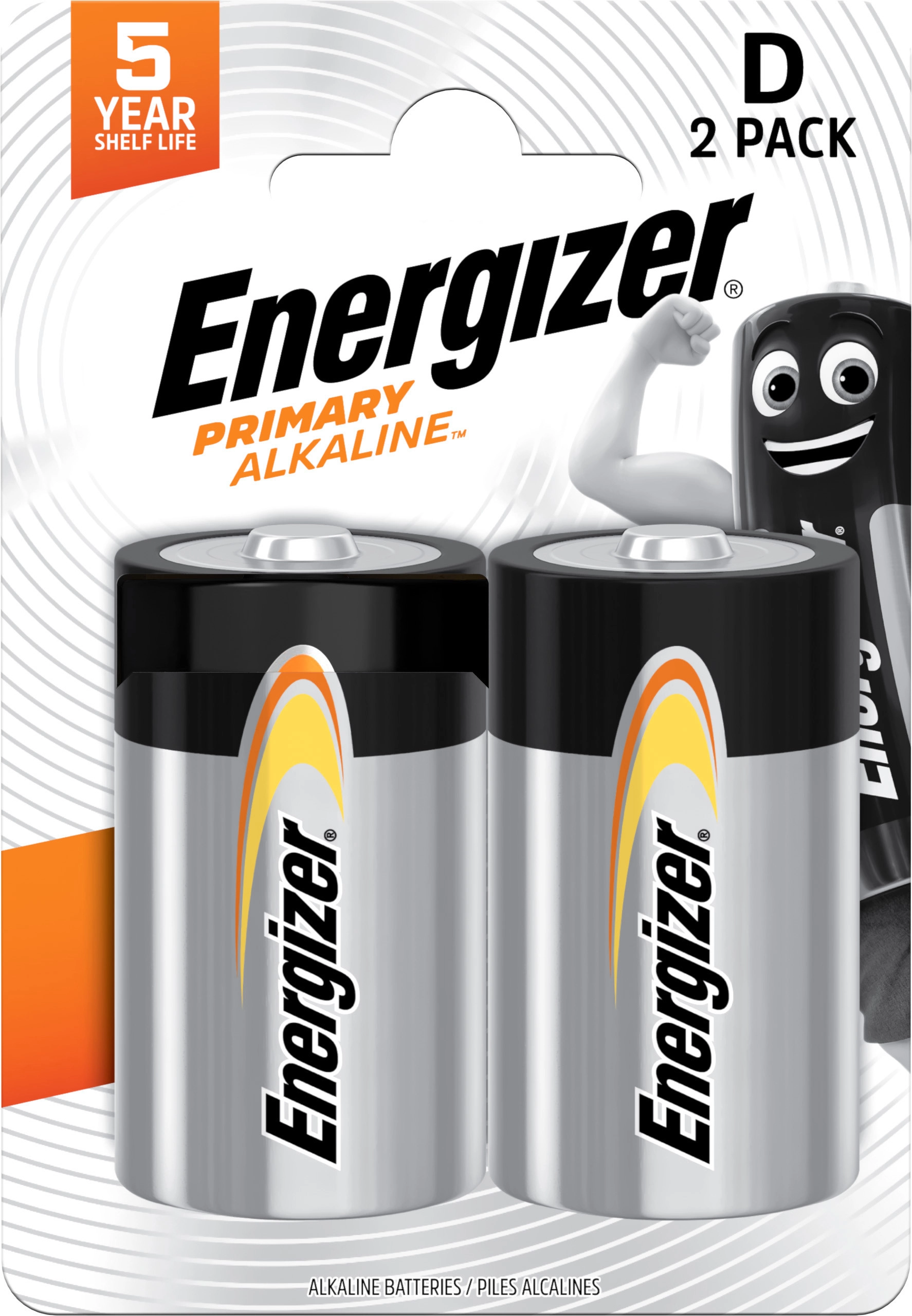 Energizer battery Primary Alkaline D CP2