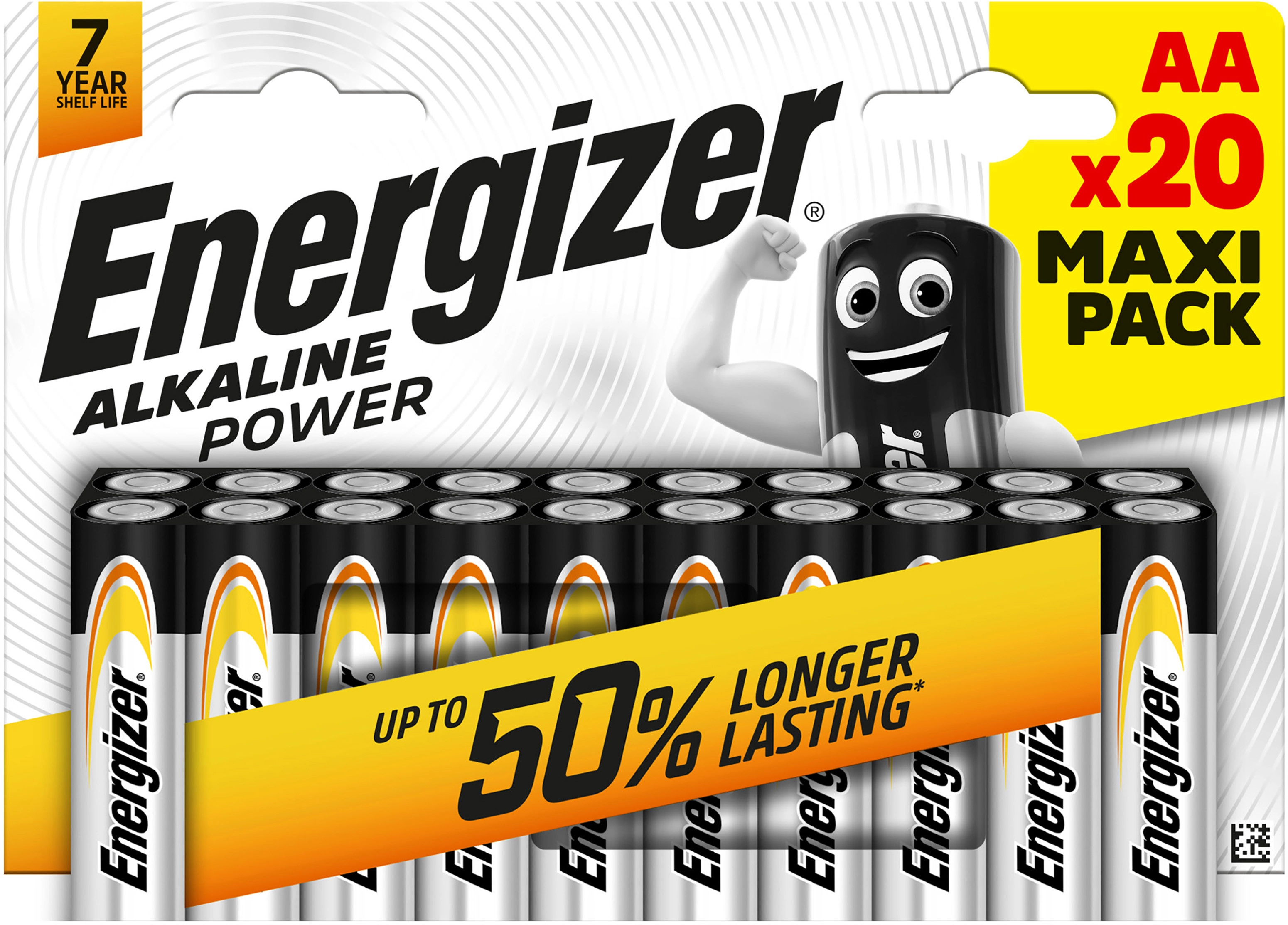 Energizer battery Alkaline Power AA/LR6 CHP20