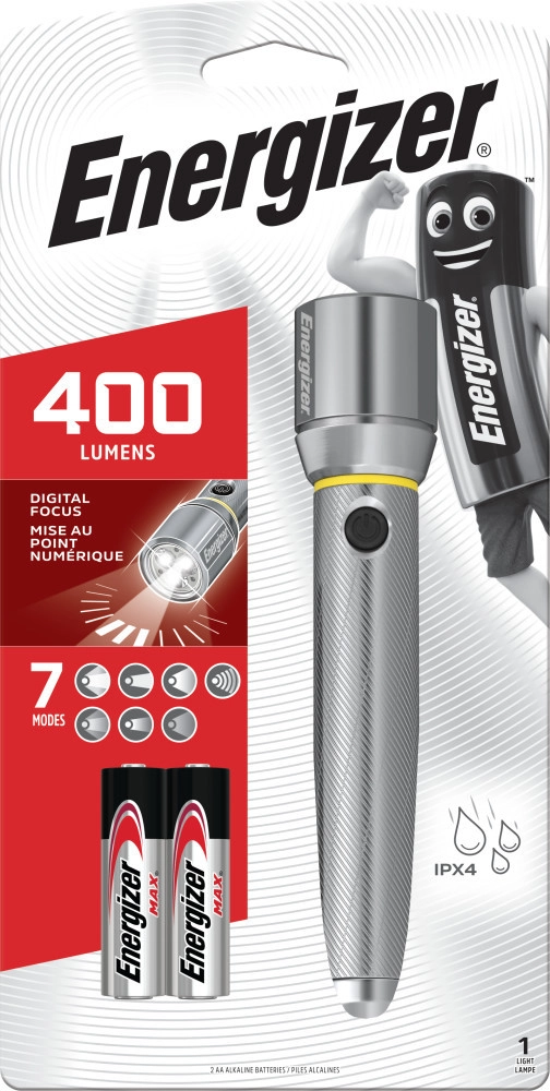 Energizer flashlight ENERGIZER Metal Vision Focus