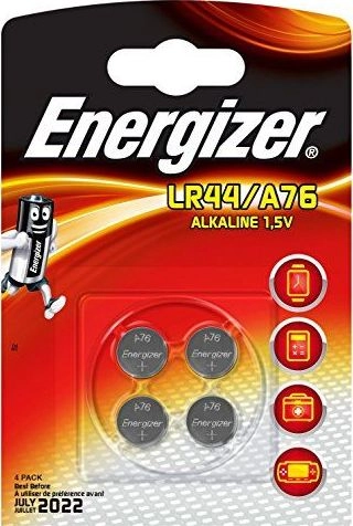 Alkaline battery LR44 (A76 AG13 V13GA