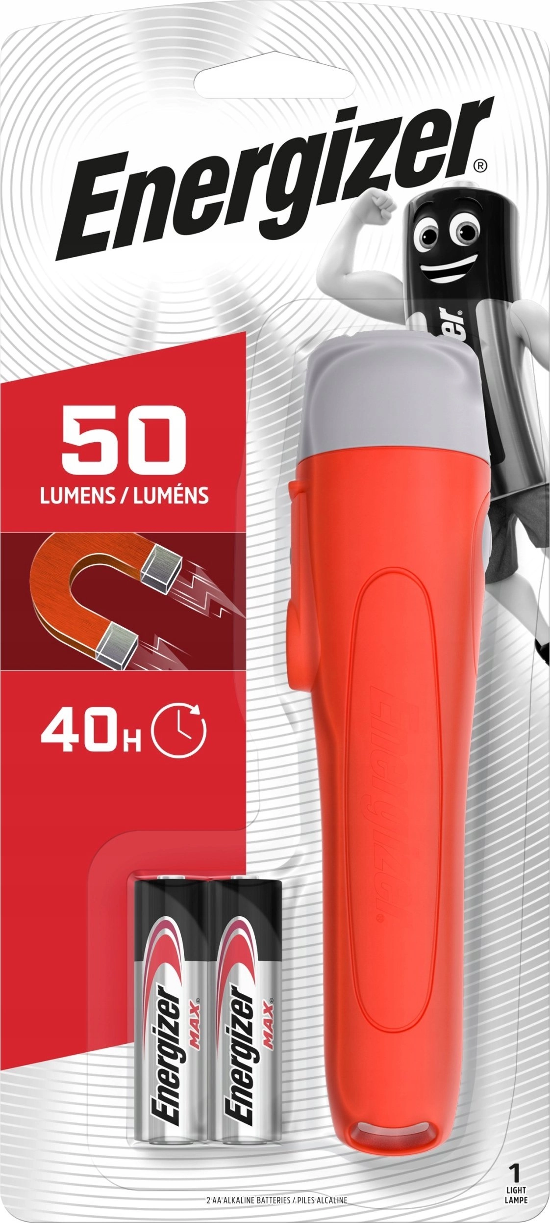 Energizer ENERGIZER MAGNET LED 2AA 1