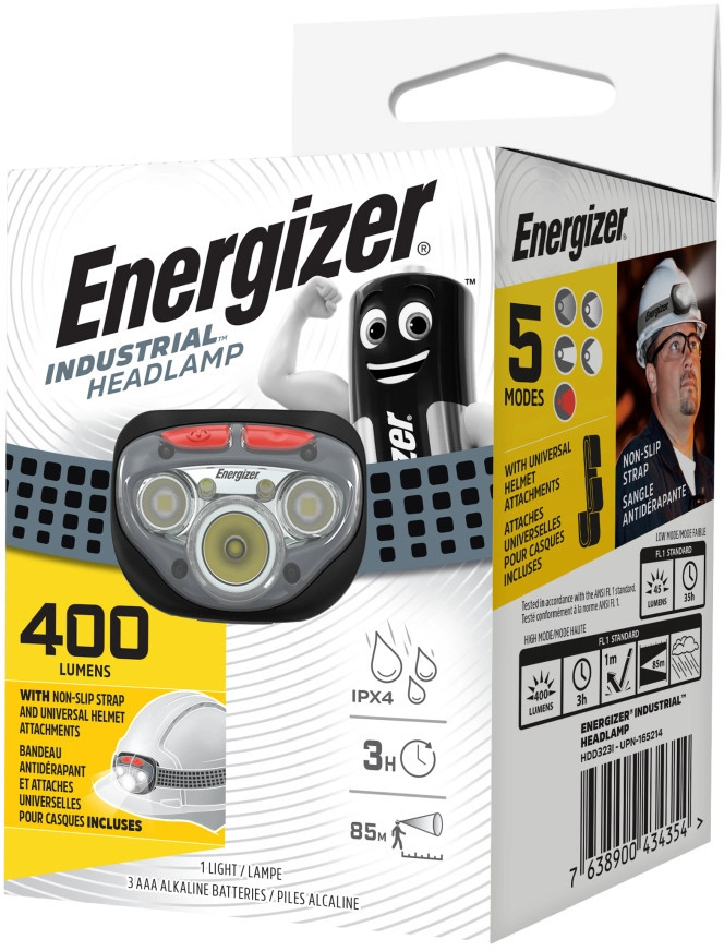 Energizer head lamp HDD323I 7638900434354