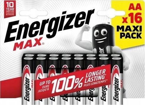 Energizer battery Max Alkaline AA CHP16