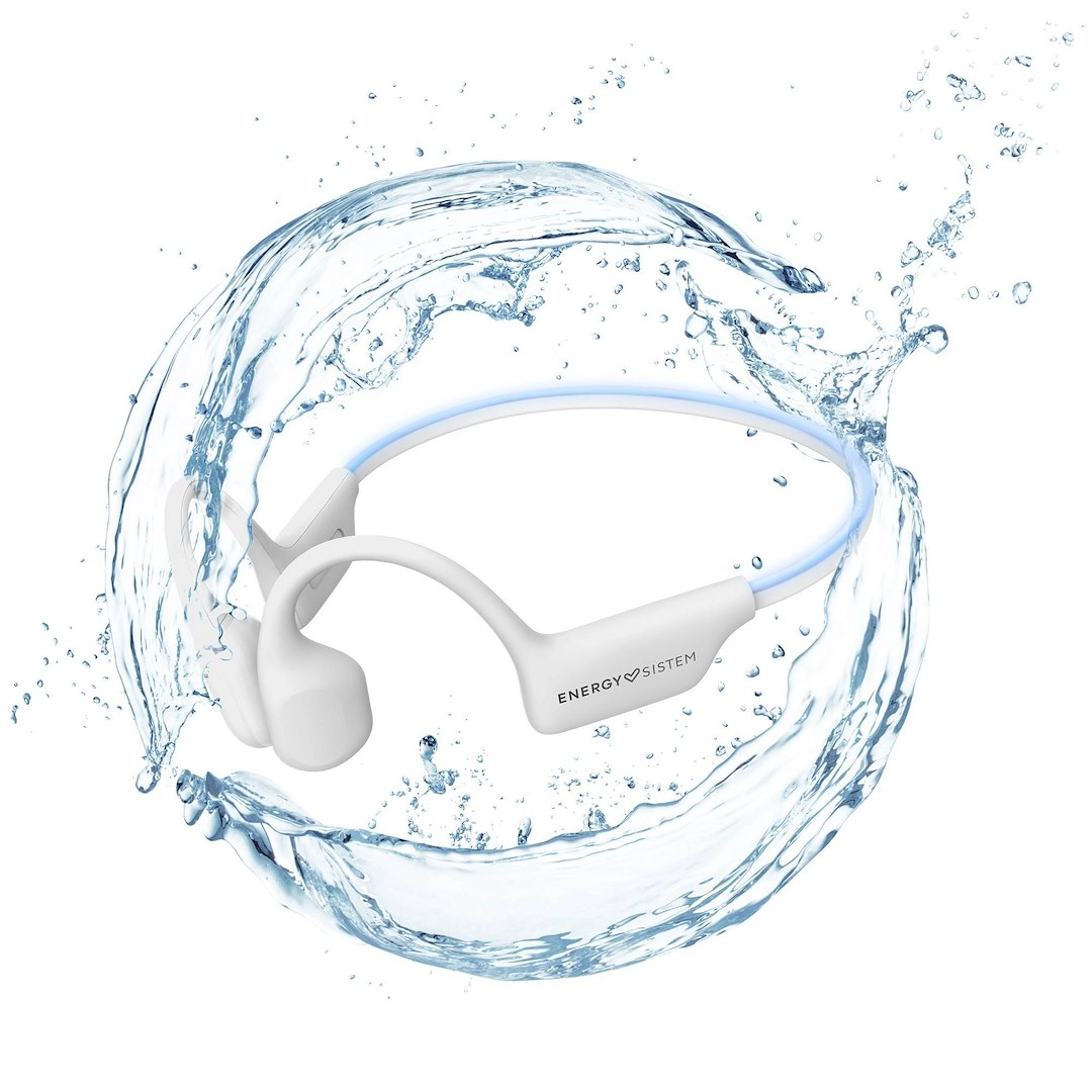 Austiņas Enerģijas Sistem Bezvadu austiņas Enerģijas Sistem AquaSport Earphones White