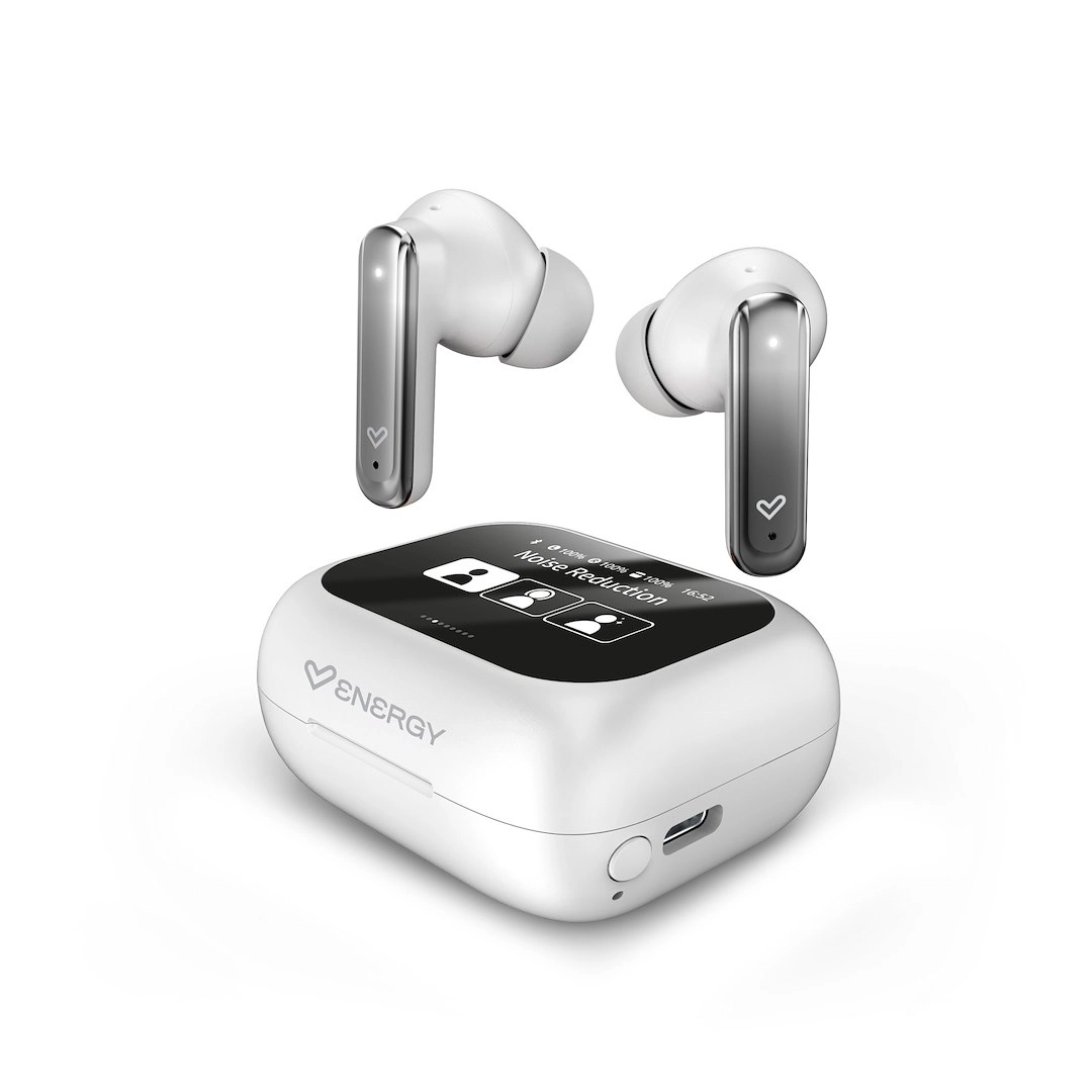 Austiņas Enerģijas Sistem Bezvadu austiņas Enerģijas Sistem ScreenSound White