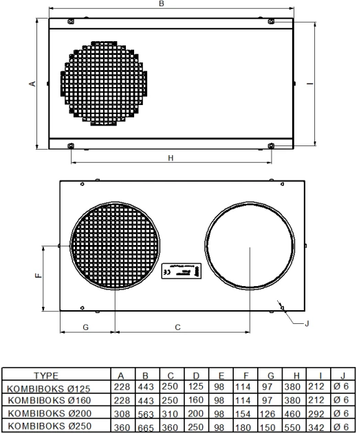 Ensy Outdoor grill COMBI GRID d200