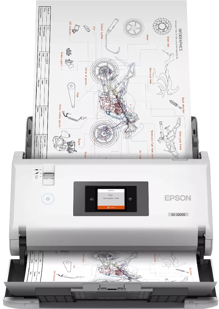 Epson WorkForce DS-32000 Sheet-fed scanner 600